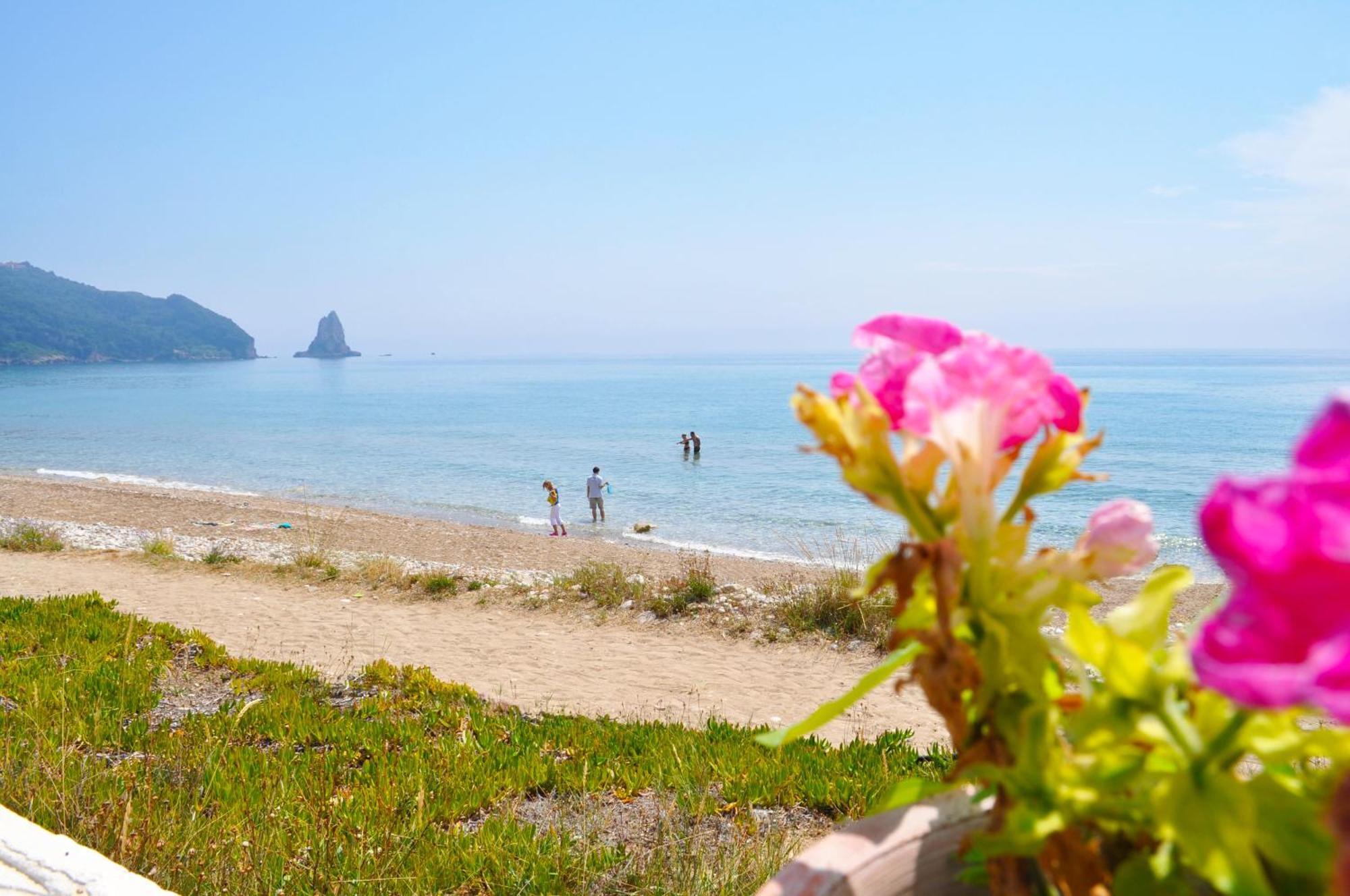 Appartamento Holiday House Letta In A Very Quiet Location - Agios Gordios Beach Esterno foto